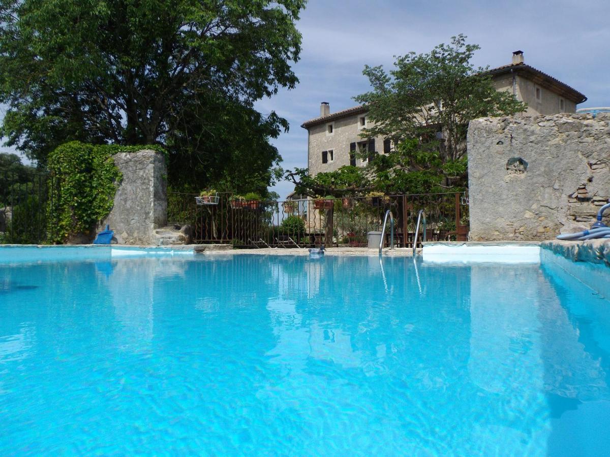 Bed and Breakfast Logis Des Magnans -Les Terrasses Du Coutach - Sauve Exterior foto